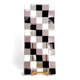 Chessboard Plate - Murano Glass