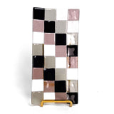 Chessboard Plate - Murano Glass