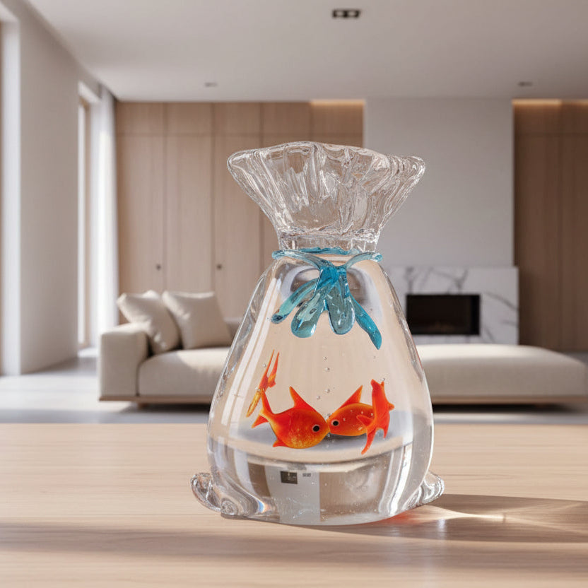 Carnival Lucky Fish -Murano Glass