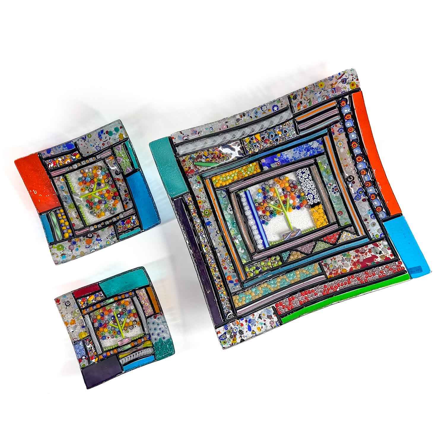 Mandala centerpiece - Murano Glass