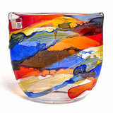 Hurricane Blown Vase - Murano Glass