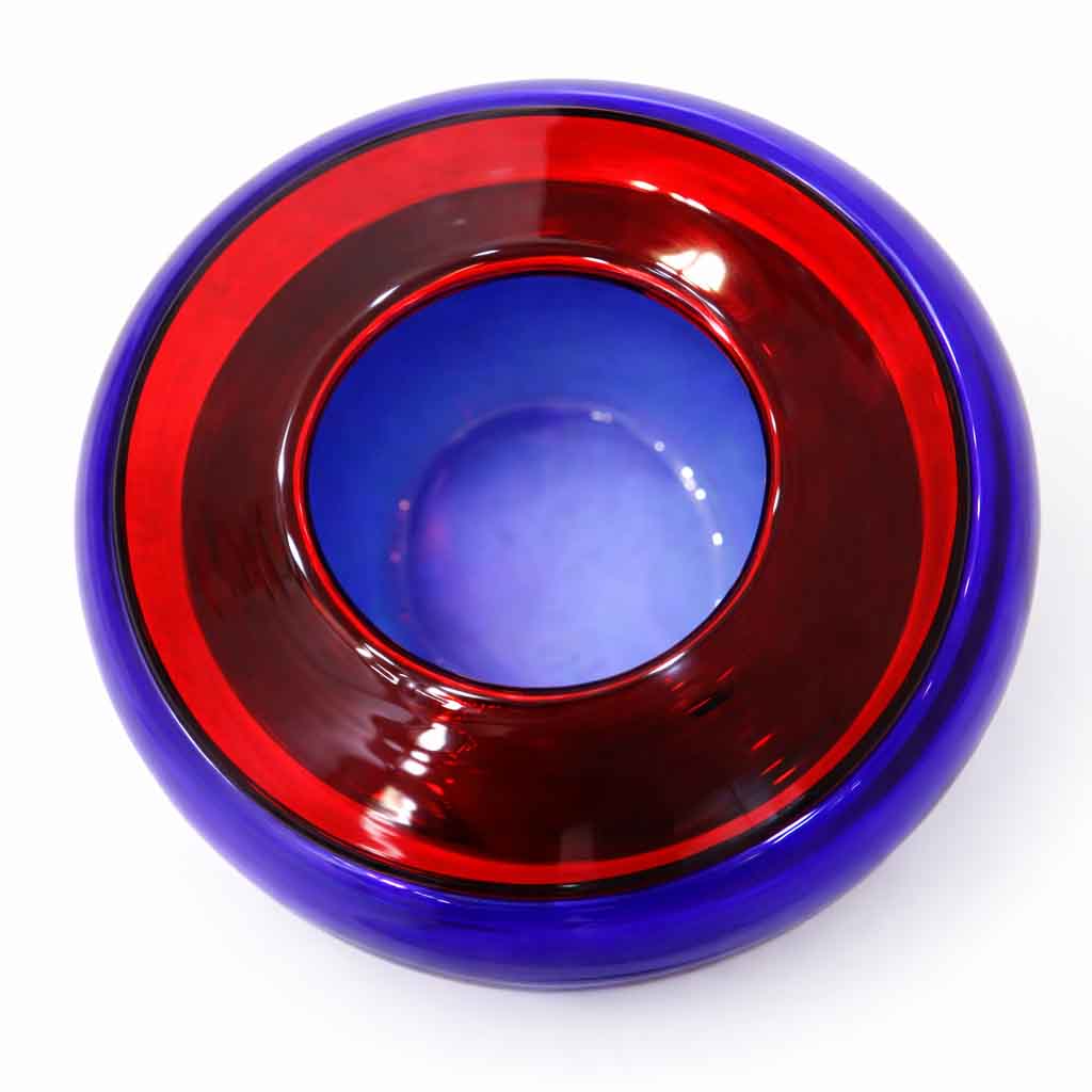 Sedimenti Collection - Blue & Red Vase
