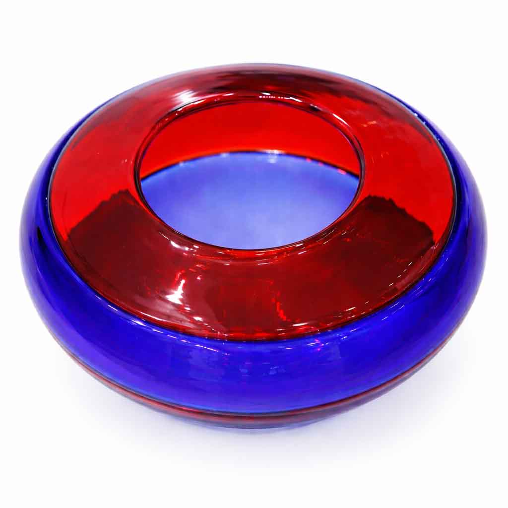 Sedimenti Collection - Blue & Red Vase