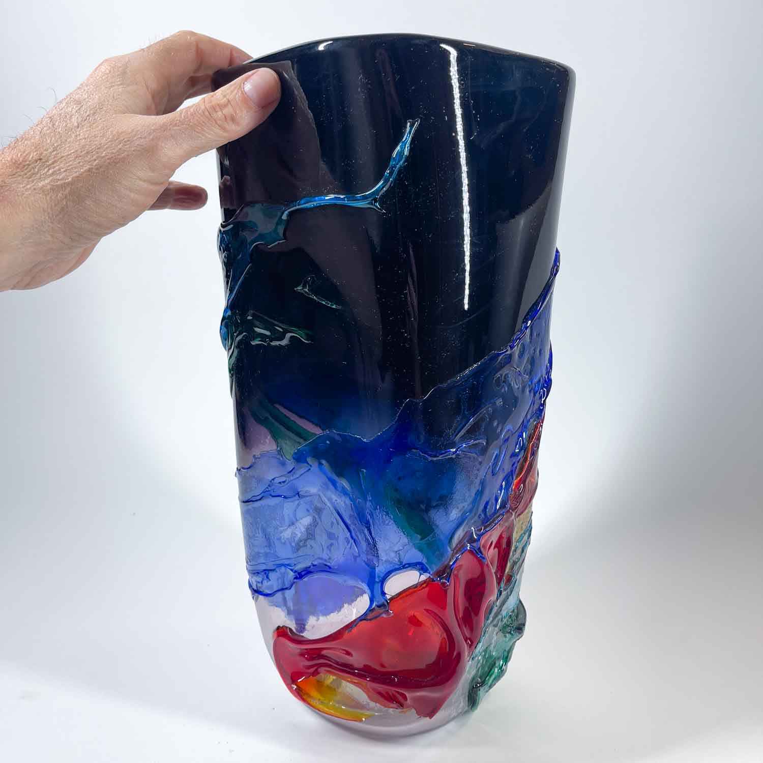 Renzo Andreon Vase - Murano Glass