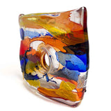 murano glass blown vase made in Italy
