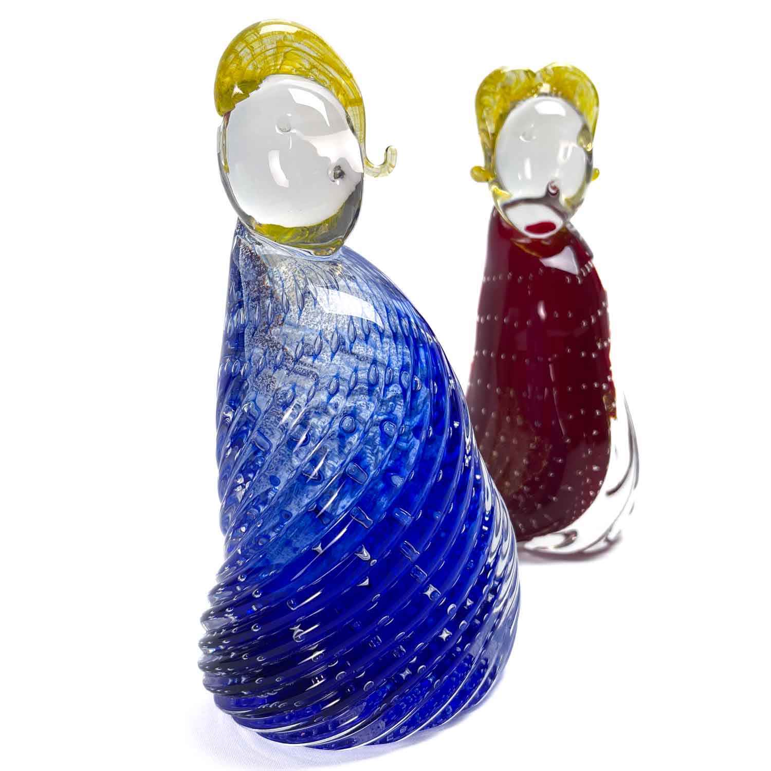 Poldo & Poldina - I Lirici - Murano Glass