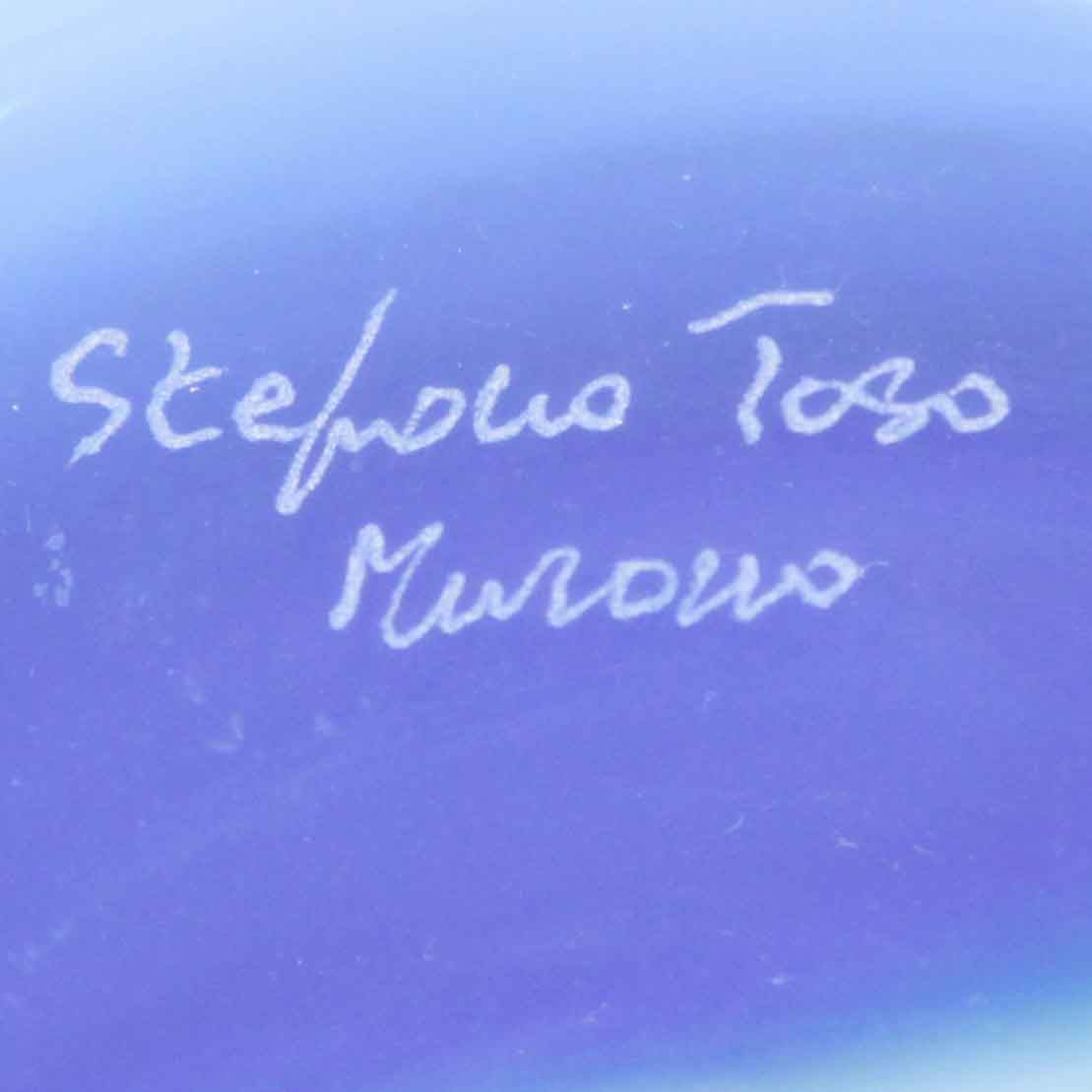 Sedimenti Collection - Aquamarine & Blue Vase