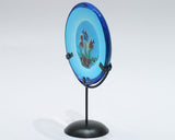Aquarium with octopus disc on metal stand miniature - medium