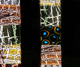 Centrotavola rettangolare Dubai | Vetro artistico di Murano | Piatti e ciotole - cm 26 fino a 40