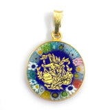 Murrina pendant with Zodiac