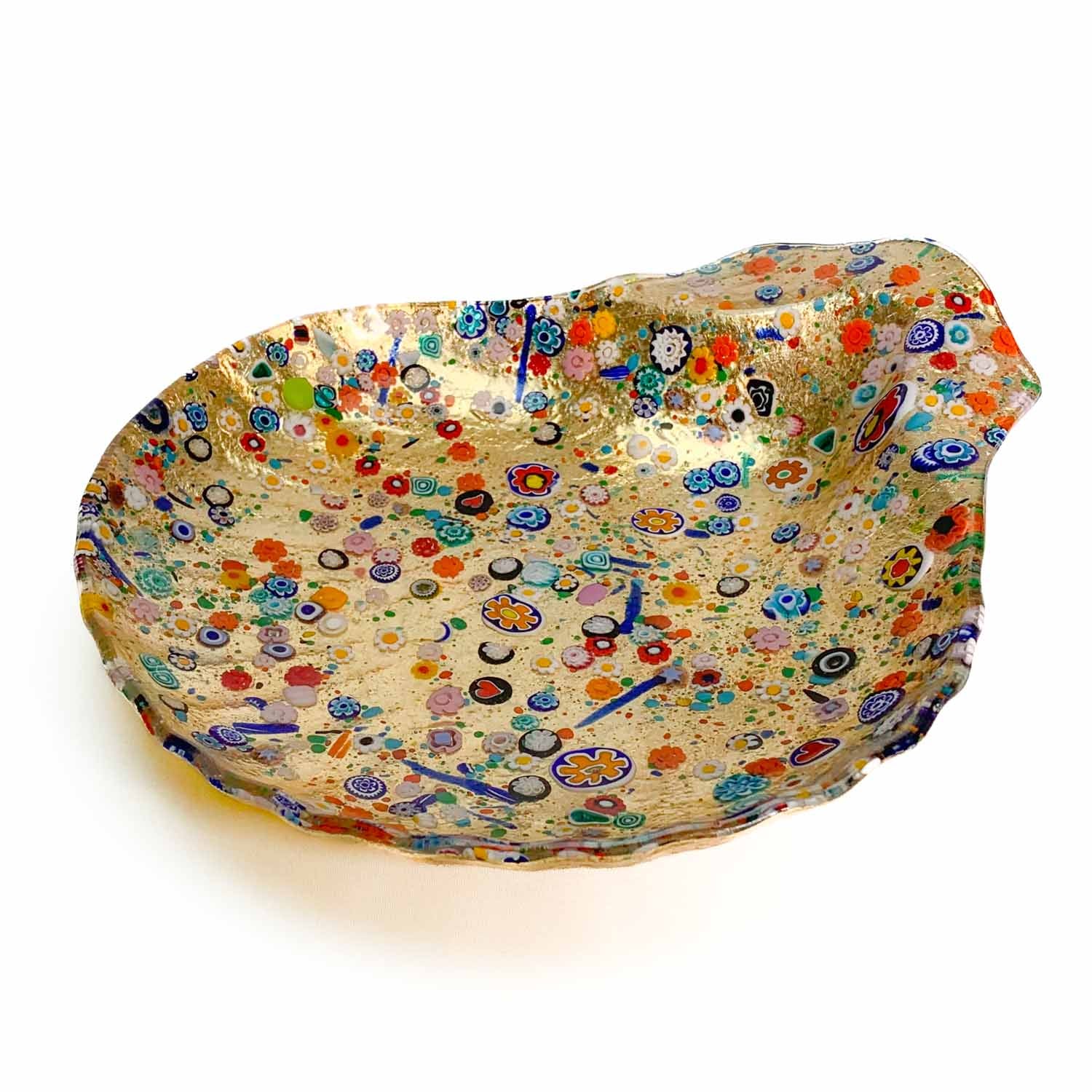 Shell-shaped centerpiece | Murano Plates and centerpieces