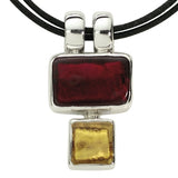 Demucha necklace - Murano Glass and Silver