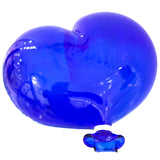 Heart shaped glass balloons - cm 10