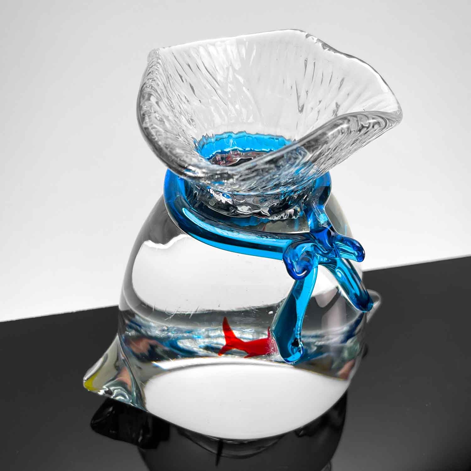 Fishbag Murano Glass real size