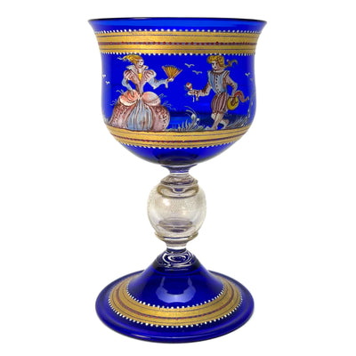 Hand Painted Barovier Cup