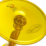 Yellow Murano Glass Goblet - Seguso