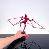 Diavolo volante rosso - Vetro di Murano