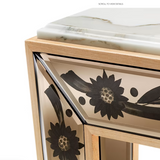 Age of Gold Cupboard - Murano Glass