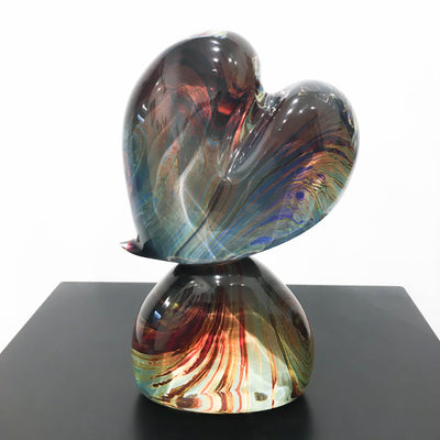 Glass Heart - Murano Crystal - cm 25