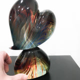 Coeur en Verre - Cristal de Murano - 25 cm