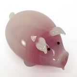 Pig Miniature "Piggley" -  Murano Glass