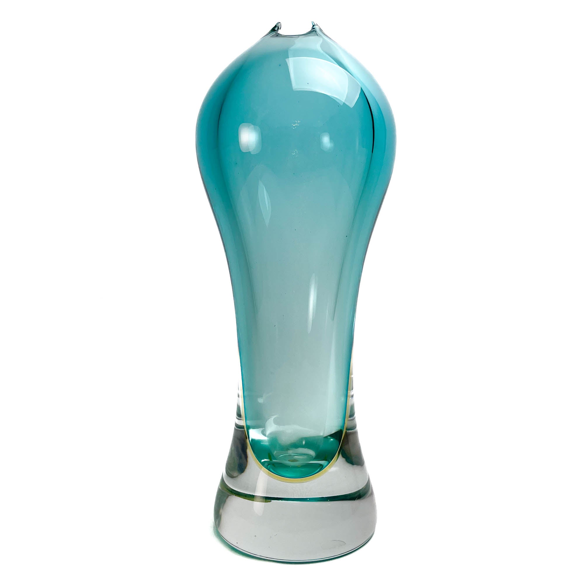 Vase Aquamarine - Murano blown glass