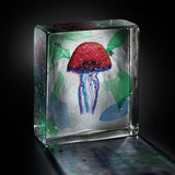 Sommerso Jelly Fish - Murano Glass