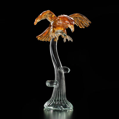 Amber Falcon - Murano Glass