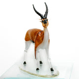 made in italy murano glass antilope antelope