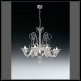 Bach 8 lights chandelier- Murano Glass Lighting