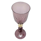 Amethyst Murano Glass Goblet - Seguso