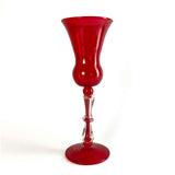Murano Goblet - Red colour