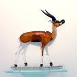 antelope antilope murano glass