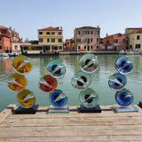 Pac-Man in Glass: A Sculptural Tribute
