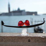 Love gondola - Murano Glass