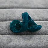 Green Ring Handmade Spiral - Murano Glass