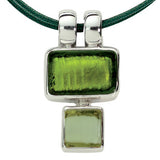Demucha necklace - Murano Glass and Silver