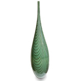 Goccia Green Vase - Murano Glass