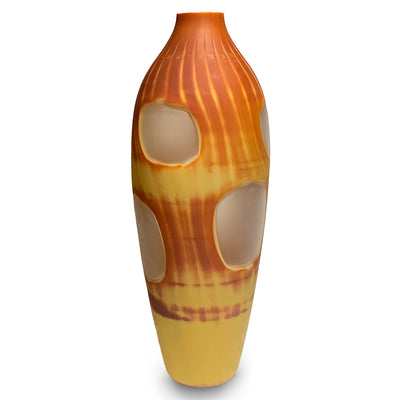 Vase jaune - Verre de Murano