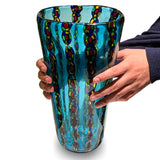 Blue vase - Murano glass