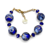 Bracciale - Collezione Bahia - Perla di cristallo di Murano