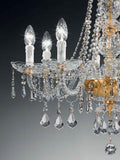 Valencia Crystal Night Lamp in Art Glass