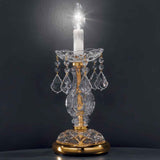 Valencia Crystal Night Lamp in Art Glass