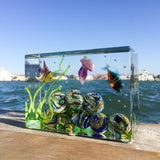 Aquarium en verre de Murano - Modèle 9