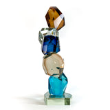 Diamond Emeralds Sapphires - Contemporary Murano Glass