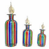 vetro di murano bottiglie di profumeo soffiate made in italy