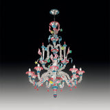 Rezzonico 9 Lights Chandelier- Murano Glass Lighting