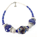 murano glass necklace, svarowsky, price, vintage,venice collection