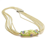 Fleurs de printemps - Handcrafted Murano glass Necklace