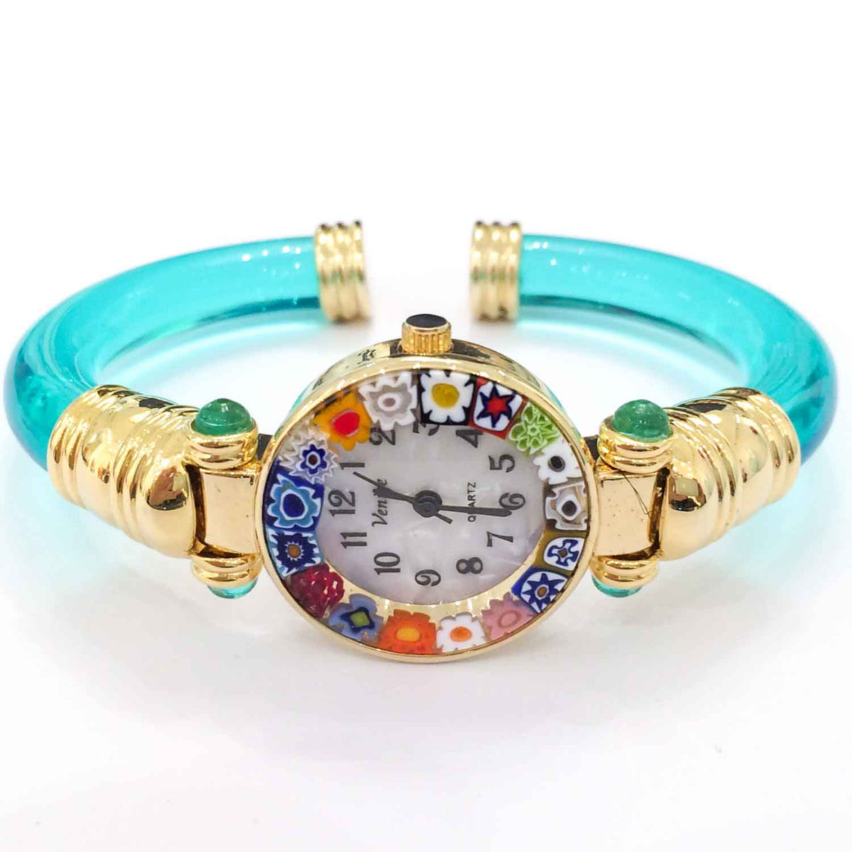 Antica Murrina Veneziana Venetian Murano watch Serenissima Bangle Watch | Murano Glass Wirstwatch main image 2